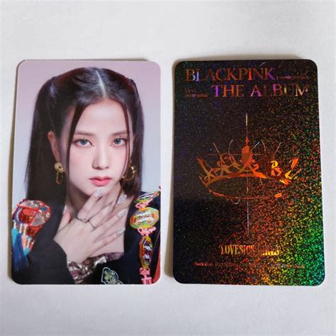 Jual Limited Edition Jisoo Blackpink Photocard Official The