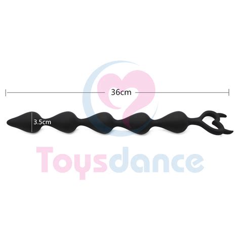 Toysdance Cm Large Anal Balls Sex Toy Silicone Material Flexible Soft Butt Plug Beads