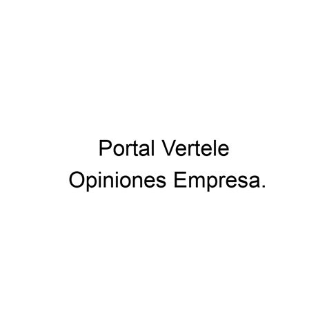 Opiniones Portal Vertele 957375069