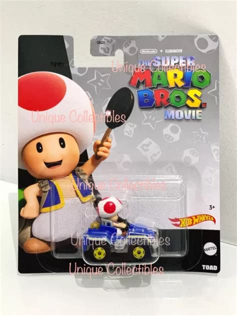 HOT WHEELS THE Super Mario Bros Movie Theatrical Toad Brand New EUR 10 30 PicClick DE