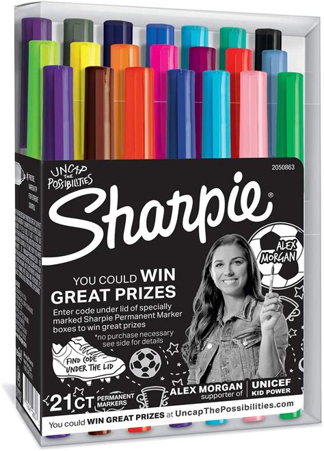 Amazon Sharpie Permanent Markers Ultra Fine Point Assorted