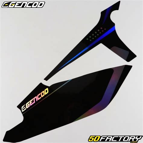 Kit D Co Sherco Se R Sm R Depuis Gencod Noir Bleu Holographique