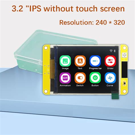 Esp32 32touch Screen Development Board Wifi Bluetooth Iot Mcu Lcd Display Lvgl