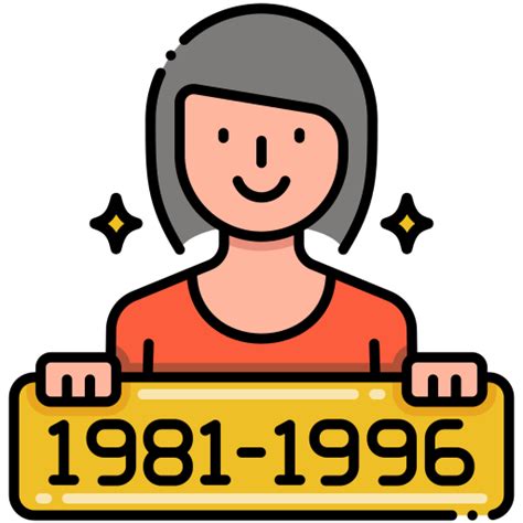 Millennial Flaticons Lineal Color Icon