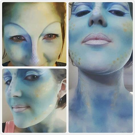 Alien Zhaan from Farscape makeup | Alien, Makeup, Cosplay