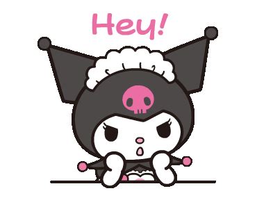 Animated Kuromi | Fotografías de hello kitty, Gif lindos, Pegatinas kawaii