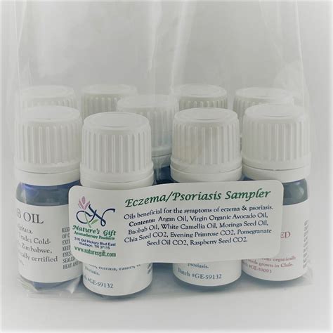 Eczema/Psoriasis Carrier Oil Sampler - Nature's Gift