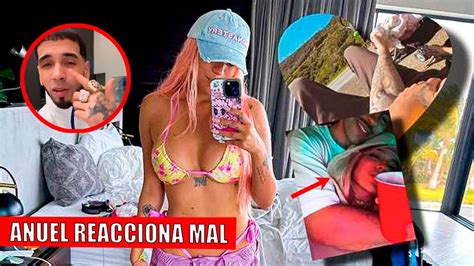 Karol G Sube Fotos Con Feid Y Anuel Aa Reacciona Youtube