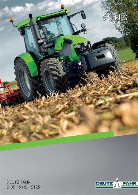 Deutz Fahr 5 Series Stage 4 Brochure English By Deutz Fahr Issuu