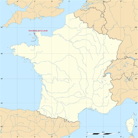 Fond De Carte Avec Saint Malo De La Lande