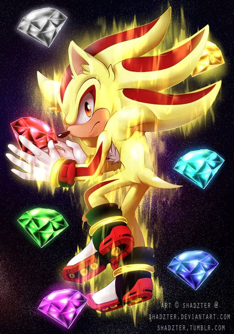 Super Shadow Shadow The Hedgehog Sonic Shadow Super Shadow