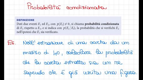 Probabilità condizionata e teorema del prodotto logico YouTube