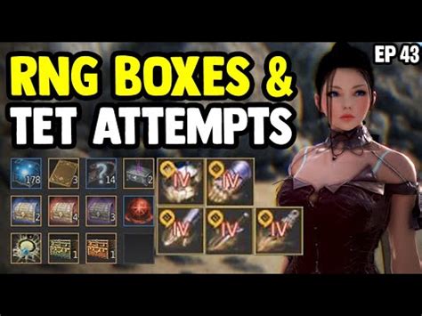 Bdo Tet Attempts Rng Boxes Zero Pay To Win Ep Black