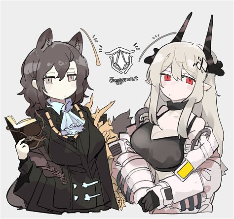 Pixiv精选明日方舟 斥罪 美图 哔哩哔哩