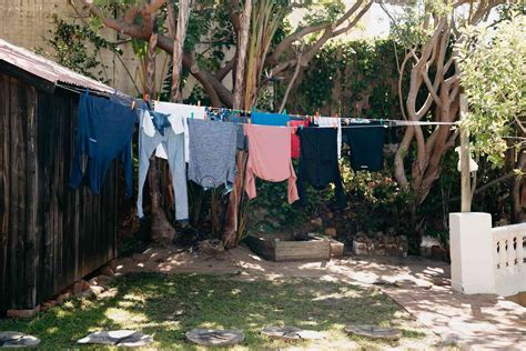 How To Hang Clothes On A Clothesline