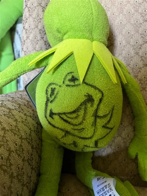 Original Sketch on Kermit Plush – The Muppets – Medium 16'' – Guy ...