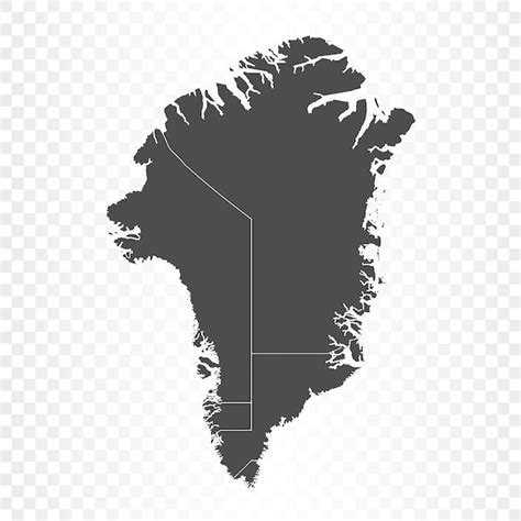 Premium Vector Greenland Map Isolated On Transparent