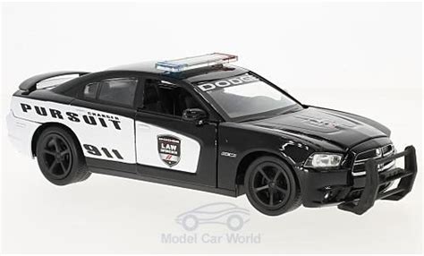 Diecast Model Cars Dodge Charger Police 124 New Ray Pursuit Police Uk