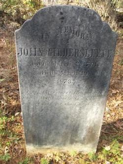 John Gildersleeve Find A Grave Memorial