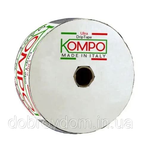 Капельная Эмиттерная Лента Compo Италия - 2000м /20см — Купить Недорого ...