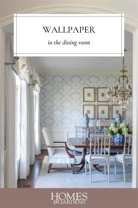 Dining Room Wallpaper Ideas Dining Room Wallpaper Dining Room Blue