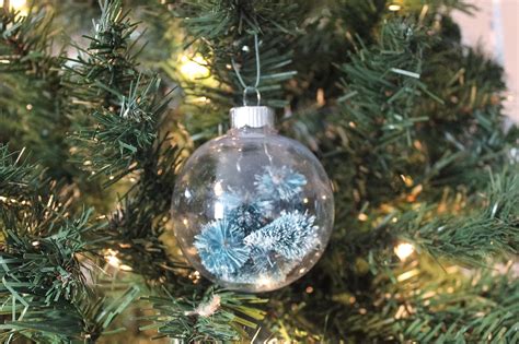 12 Ways To Fill Clear Ornaments For Christmas Life Unsweetened