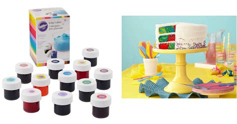 wilton icing food coloring  count gel based