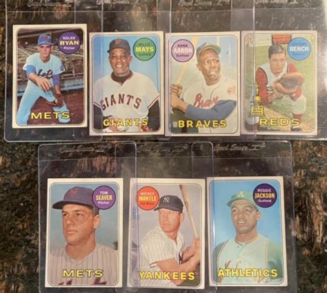 1969 Topps Opening Day Baseball Complete Set Break Mystery Box 10 11