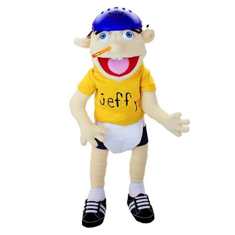 Jeffy Boy Large Hand Puppet Plush Toy Soft Doll For Kids Perfect