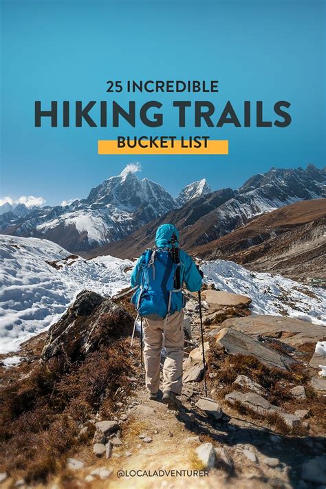 25 Best Treks In The World For Your Hiking Bucket List Local