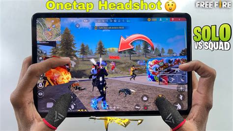 Xiaomi Pad Free Fire Vs Gameplay Kill With Finger Handcam