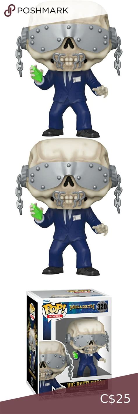 Megadeth Vic Rattlehead Funko Pop Vic Rattlehead Funko Pop Closet