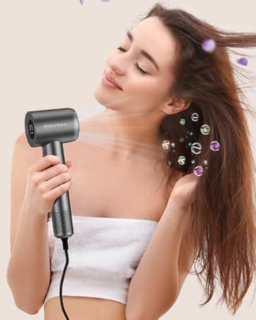 Amazon VACASSO Hair Blow Dryer Ionic Dryer With Care Module