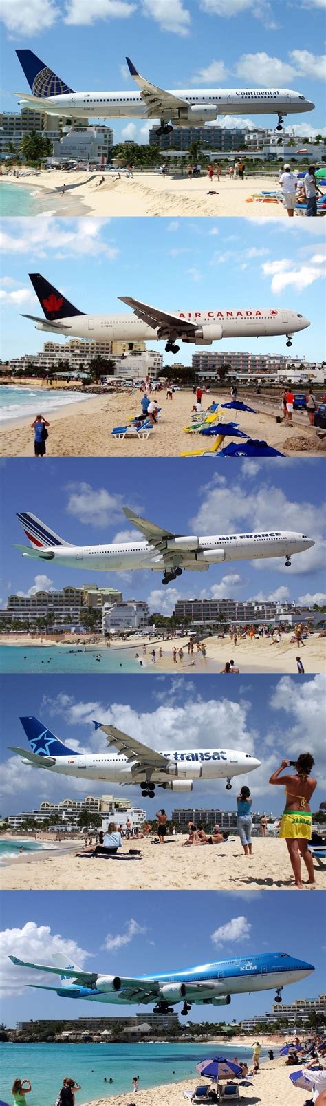 Princess Juliana International Airport At The Beautiful Caribbean