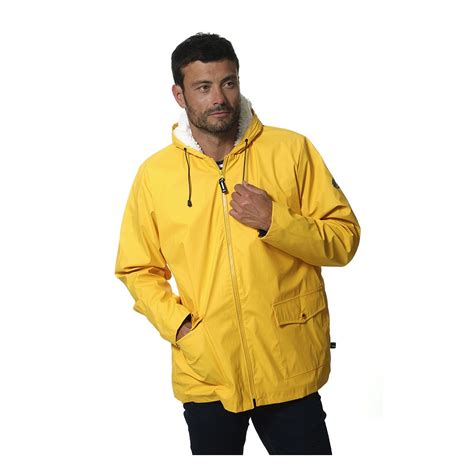 Chubasquero Impermeable Amarillo Para Adulto Frio