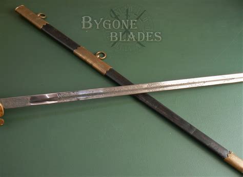 British Royal Navy P1827 Officers Sword By Wilkinson Bygone Blades