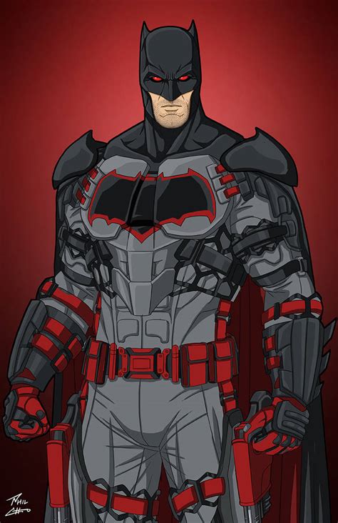 Batman Thomas Wayne Affleck By Phil Cho On Deviantart