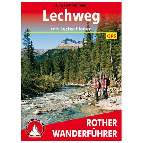 Bergverlag Rother Lechweg Wanderführer online kaufen Bergfreunde de