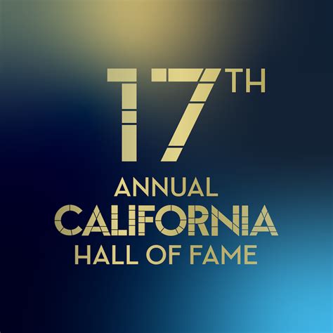 California Hall Of Fame Ceremonies California Museum