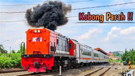 Lokomotif Cc Merah Ngamukk Kereta Api Kuala Stabas Kobong