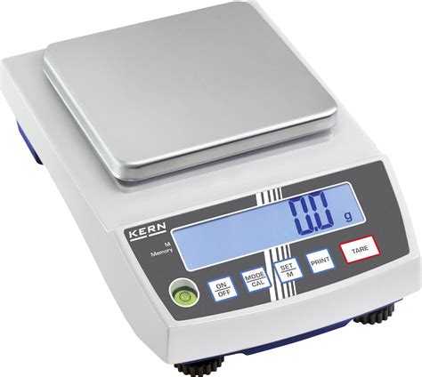 Precision scales Kern Weight range 1 kg Readability 0.01 g mains