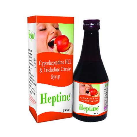 Cyproheptadine Hydrochloride Appetite Stimulant Syrup General Medicines ...