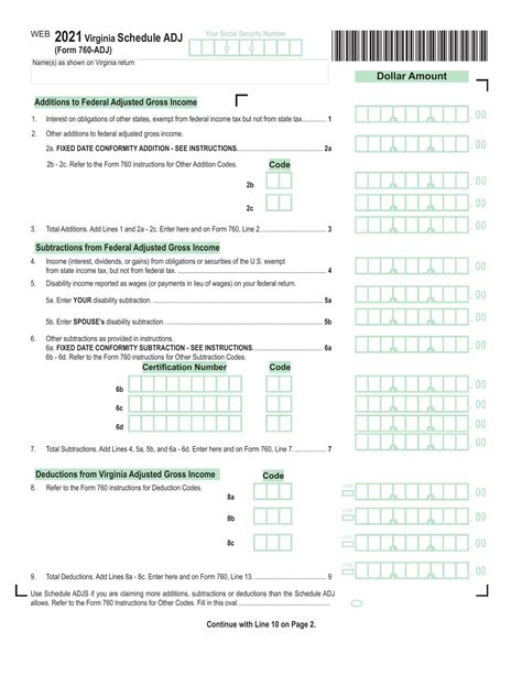 Form 760 Adj ≡ Fill Out Printable Pdf Forms Online