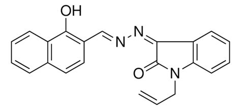 1 ALLYL 3 1 HO NAPHTHALEN 2 YLMETHYLENE HYDRAZONO 1 3 DIHYDRO INDOL