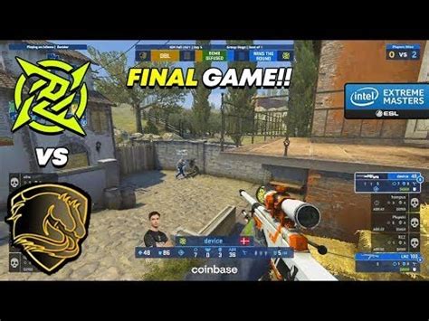 Nip Vs Dbl Poney Iem Fall Final Game Highlights Csgo Youtube