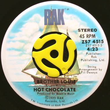 HOT CHOCOLATE BROTHER LOUIE S Breakwell Records