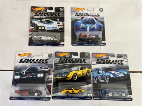 HOT WHEELS PREMIUM Car Culture Circuit Legends Complete Set Of 5 N24 65 17 PicClick UK
