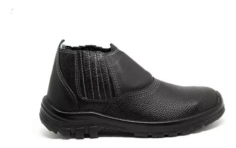 Bota De Seguran A Couro Bico Pvc Monodensidade Bels Bracol Frete Gr Tis