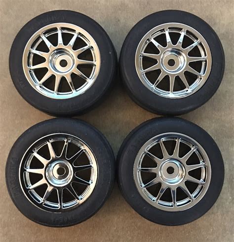 Gorc Canada Tamiya Racing M Class Spoke Chrome Wheels