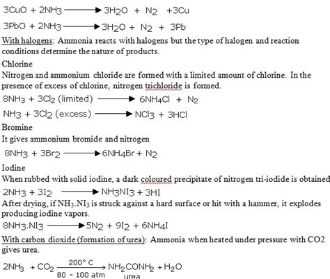 Compound Of Nitrogen Ammonia